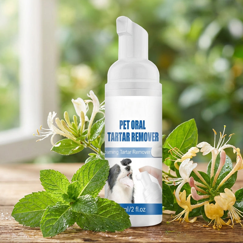 🐾 Foaming Tartar Remover for Pets – Natural Formula & Easy to Use!