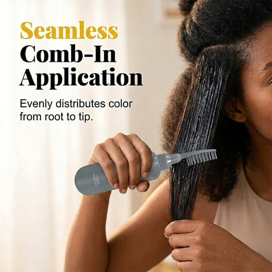 ✨ LIMITED-TIME 50% OFF! 🌿 Plant-Based Comb-In Hair Dye – Easy, Gray Coverage, Nourishing Formula ✨