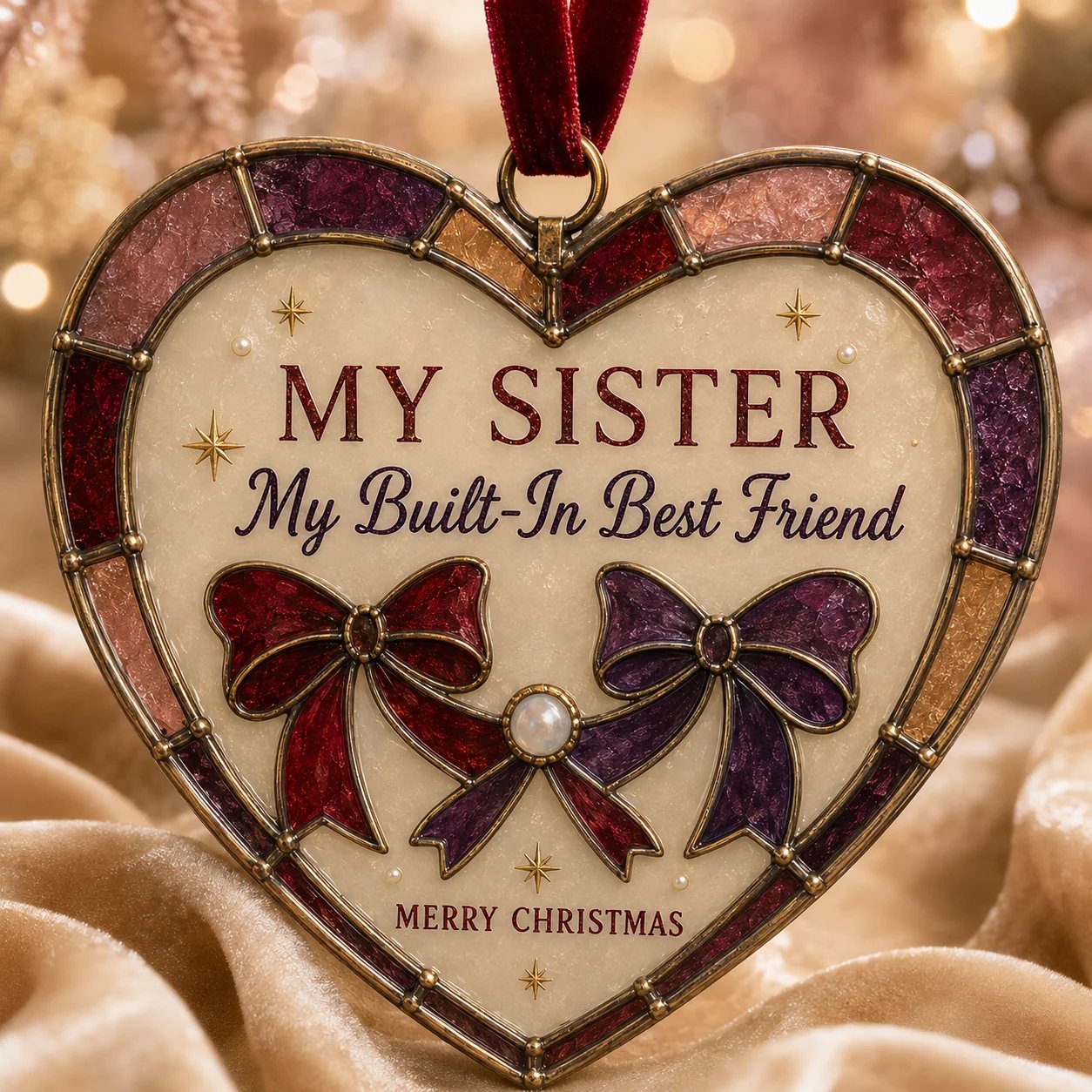 ❤️ Christmas Heart Ornament Collection 🎄