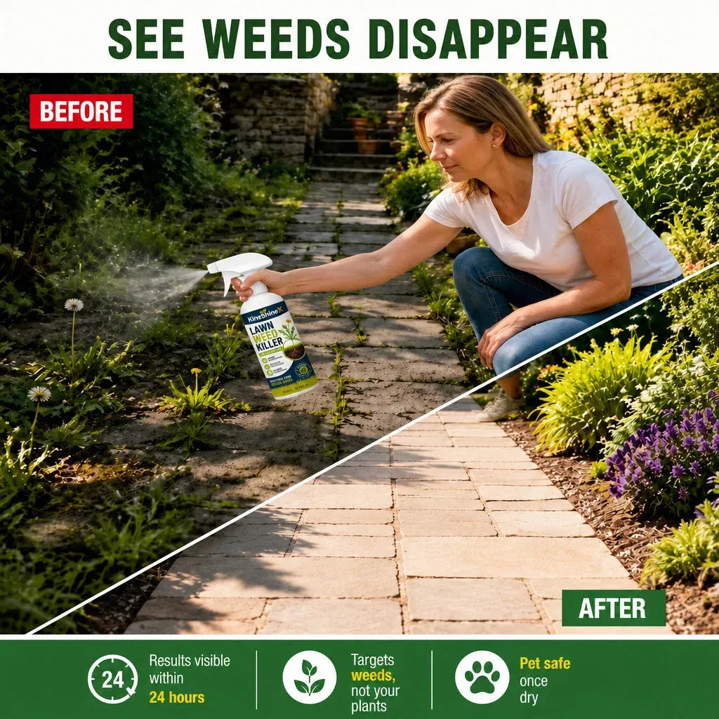 ⚡ [Easy and stress-free weeding in the garden] Herbicide for domestic use