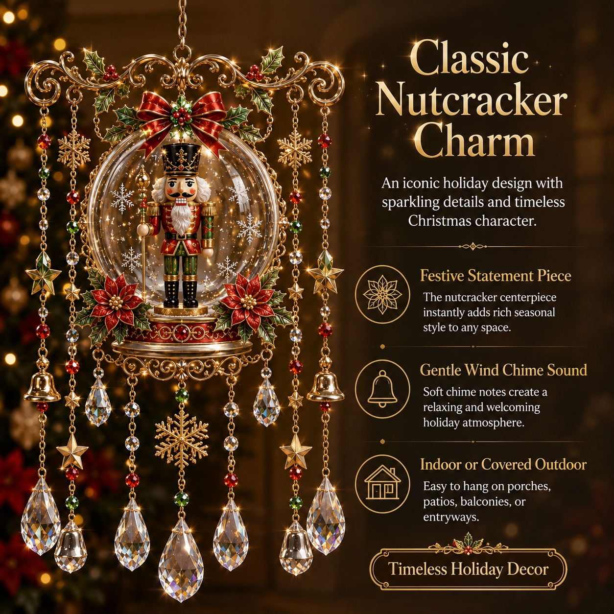 🎁LAST DAY — LIMITED TIME 50% OFF！Magical Christmas Wind Chime