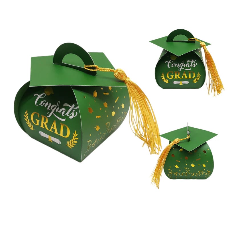 🔥Hot Sale 49% OFF🔥30 Pcs Mini Graduation Cap Candy Cards