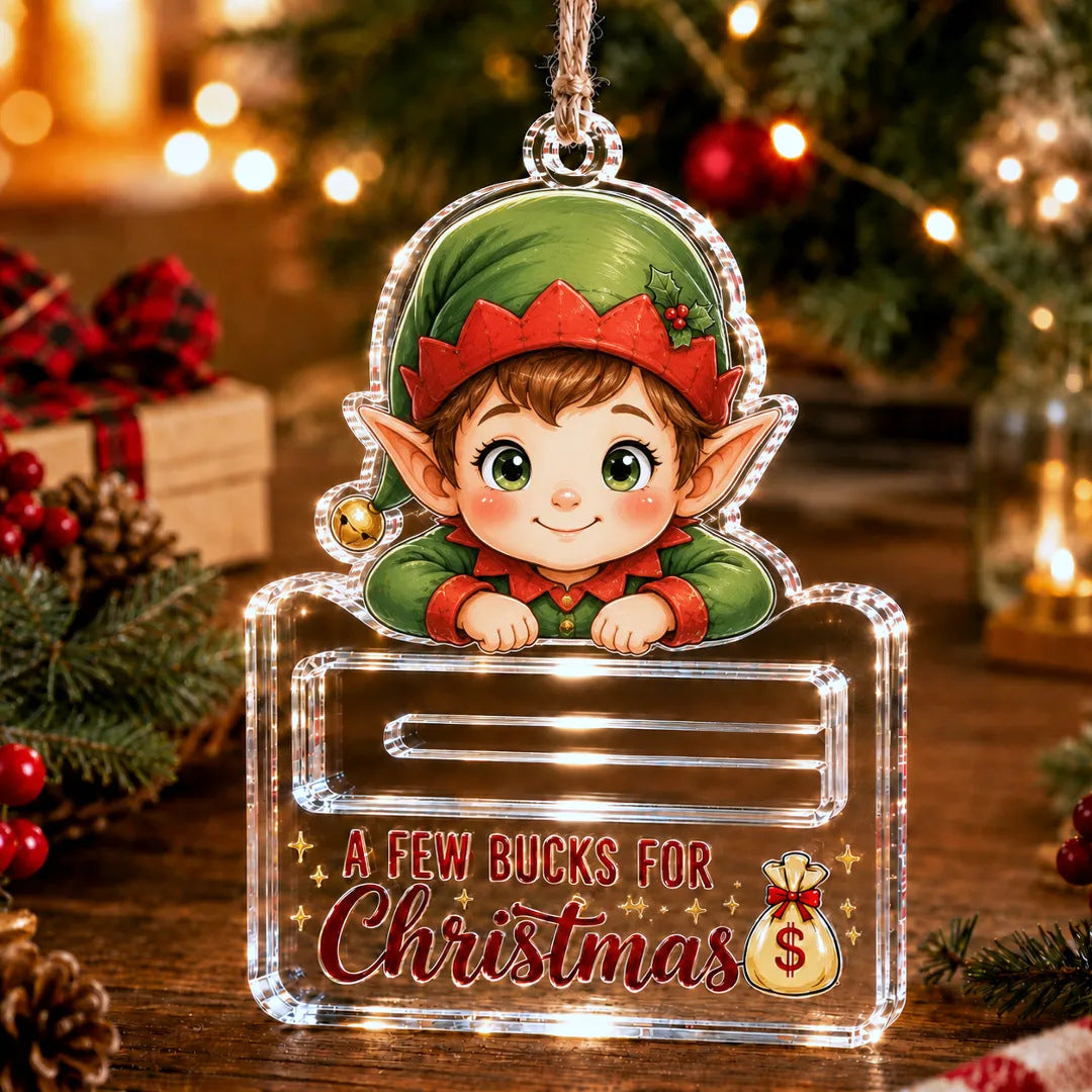 🎄Christmas Crystal Acrylic Holder Ornament
