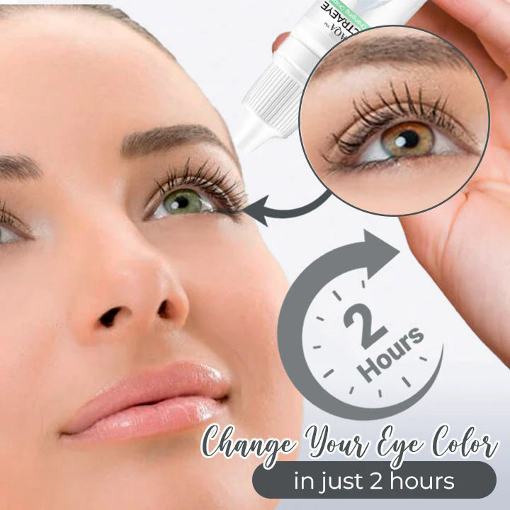 Contact lens care Colored eye drops
