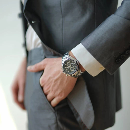 Waterproof quartz watch for men