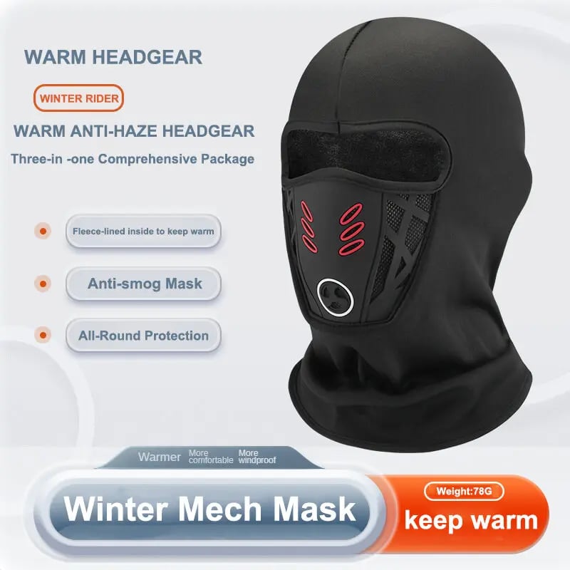 🔥Hot Sale 49% OFF🔥Winter Rider Warm Anti-Haze Balaclava Full Face Mask