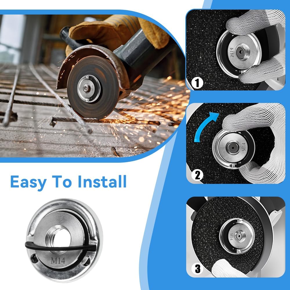 🔥LAST DAY 50% OFF - 🔧Angle Grinding Tool Flange Nut