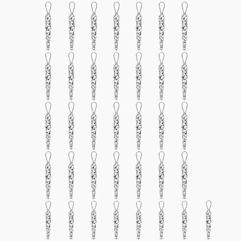 Christmas Tree Icicle Ornaments
