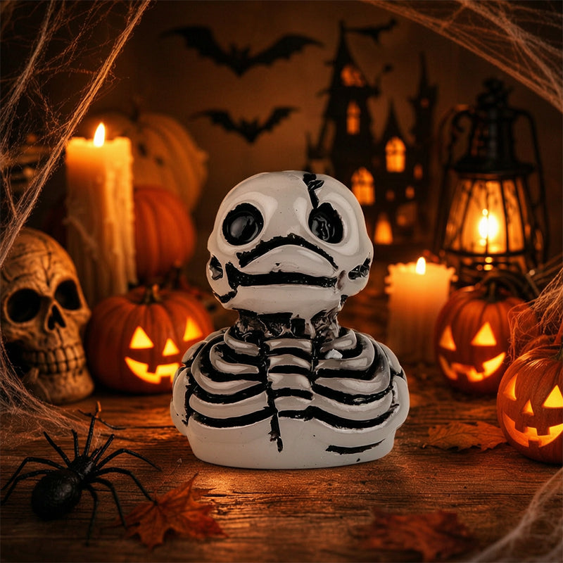🎃🐤 Halloween Resin Mini Duckies — 12 Spooky Designs, 1‑Inch Tiny Decor