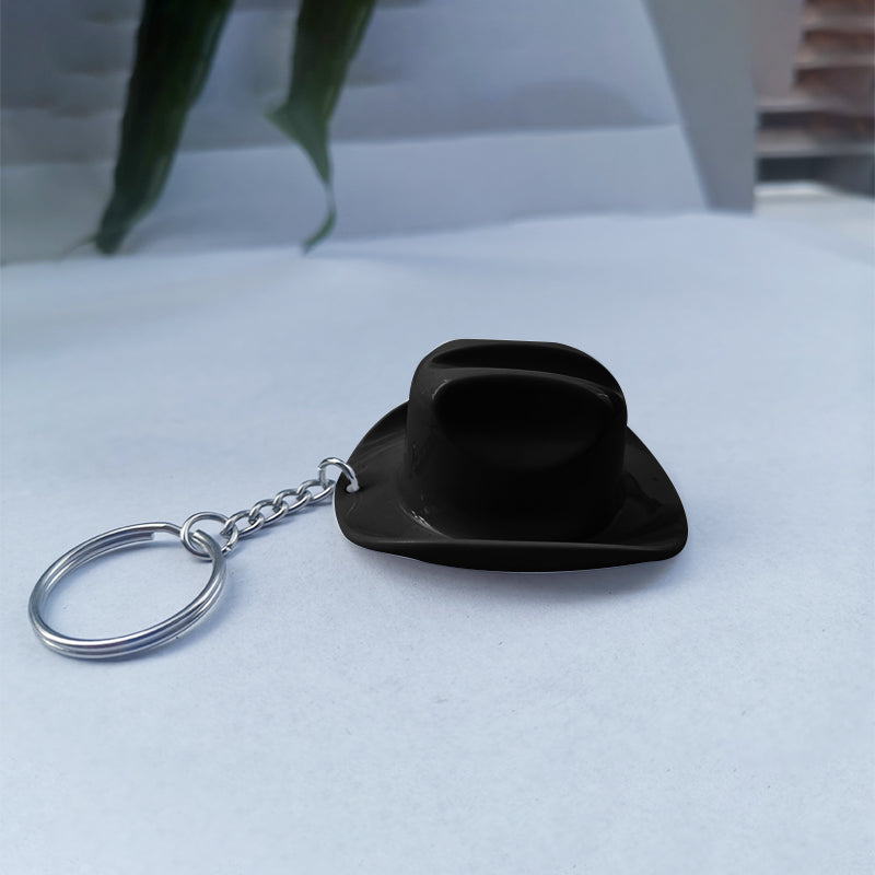 🤠 Cowboy Hat Bottle Opener Keychain – The Wild West in Your Pocket!