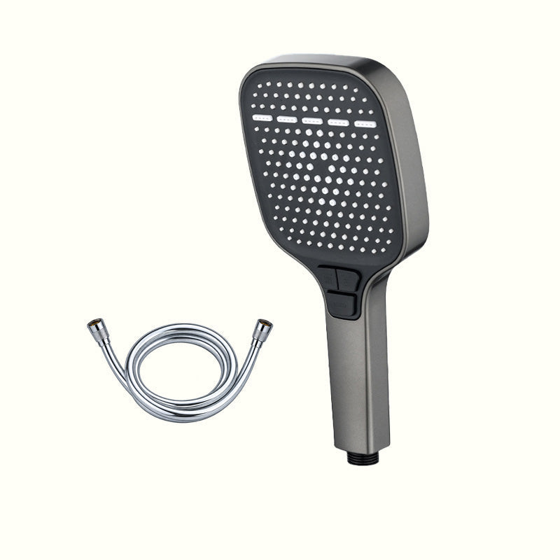 Square Air-Boosted Waterfall Handheld Shower Head 🚿