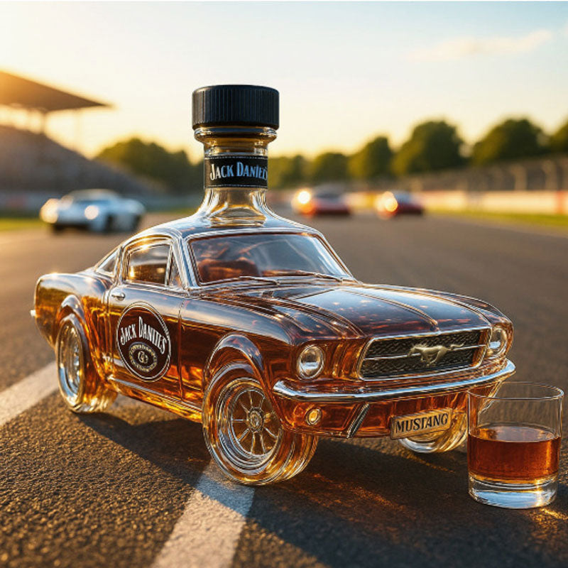 Bronco Whiskey Bottle