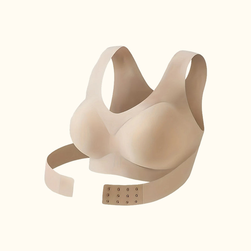 Women’s Posture Correcting Back-Smoothing Sports Bra with Front Closure