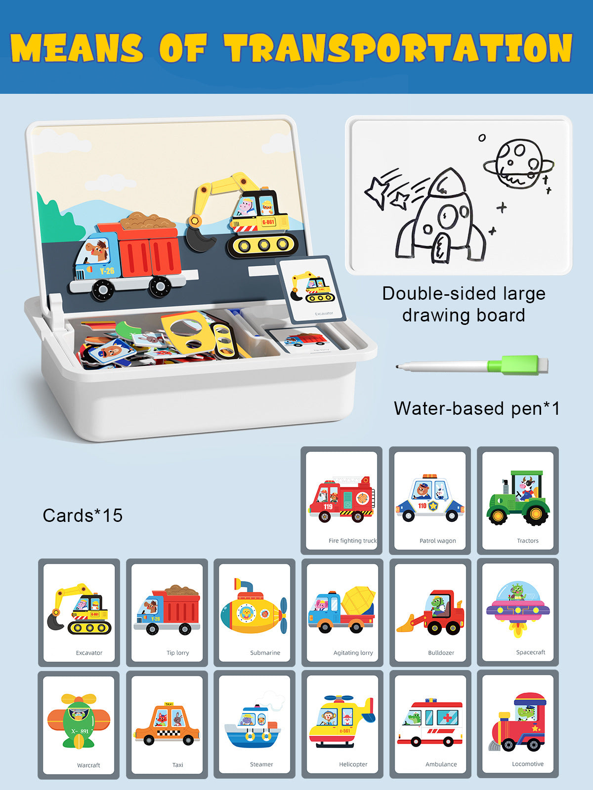 Magnetic Face Puzzles