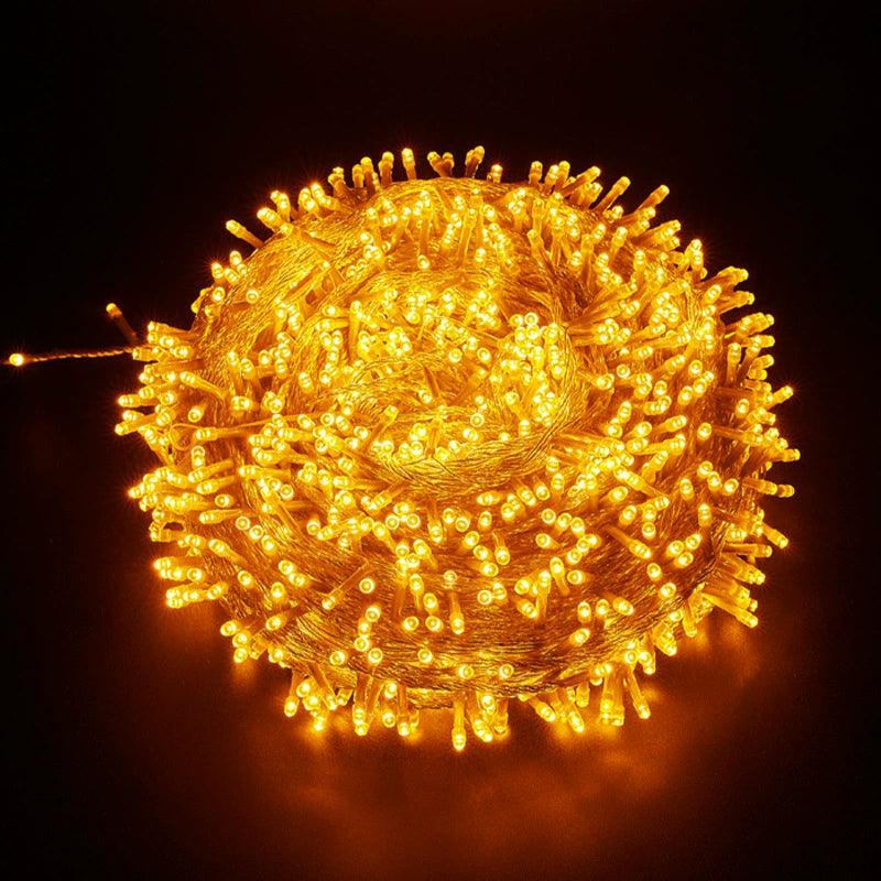 LED String Lights Outdoor Starry Sky Colored Lights Christmas