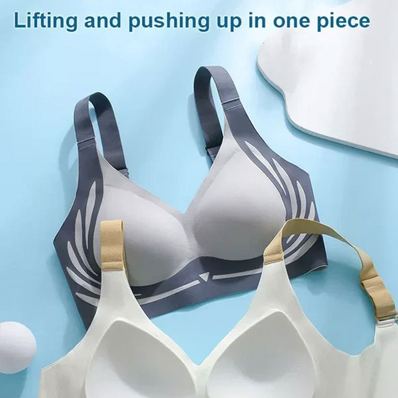 🎁 Super gather bra | Wireless Push-up Bra👍No more sagging breasts