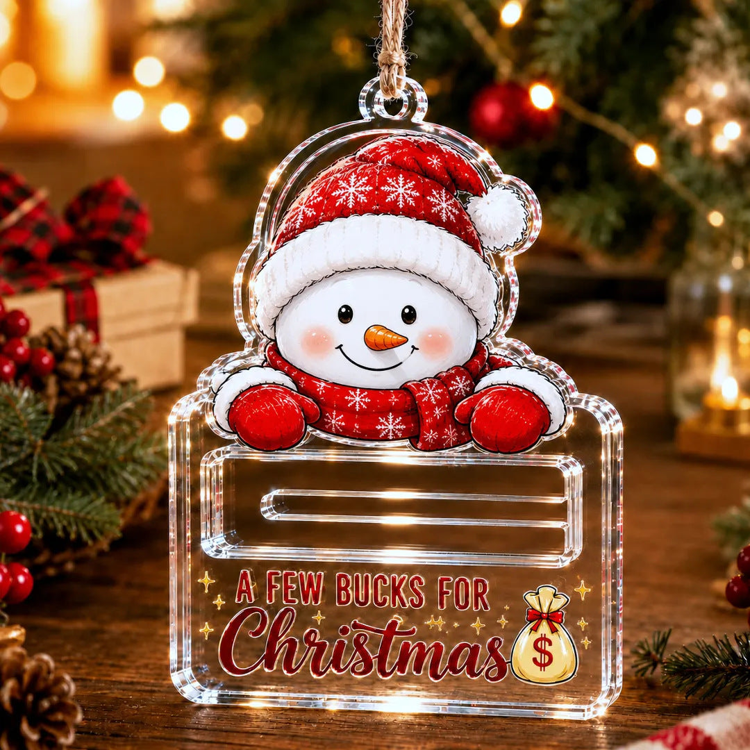 🎄Christmas Crystal Acrylic Holder Ornament