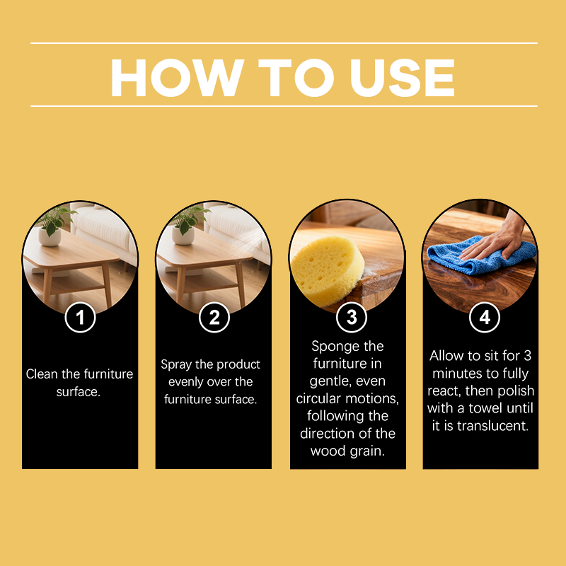 Wood Polishing Beeswax Spray
