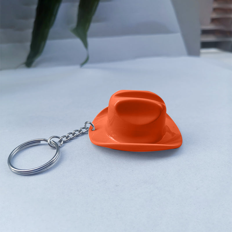 🤠 Cowboy Hat Bottle Opener Keychain – The Wild West in Your Pocket!