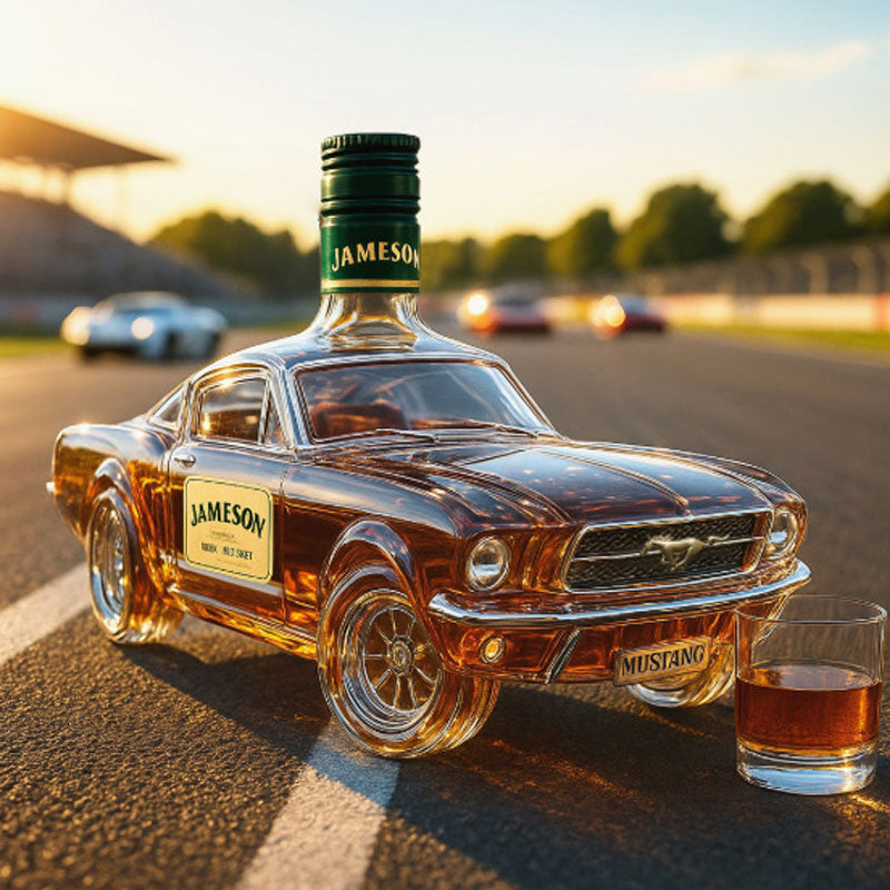 Bronco Whiskey Bottle