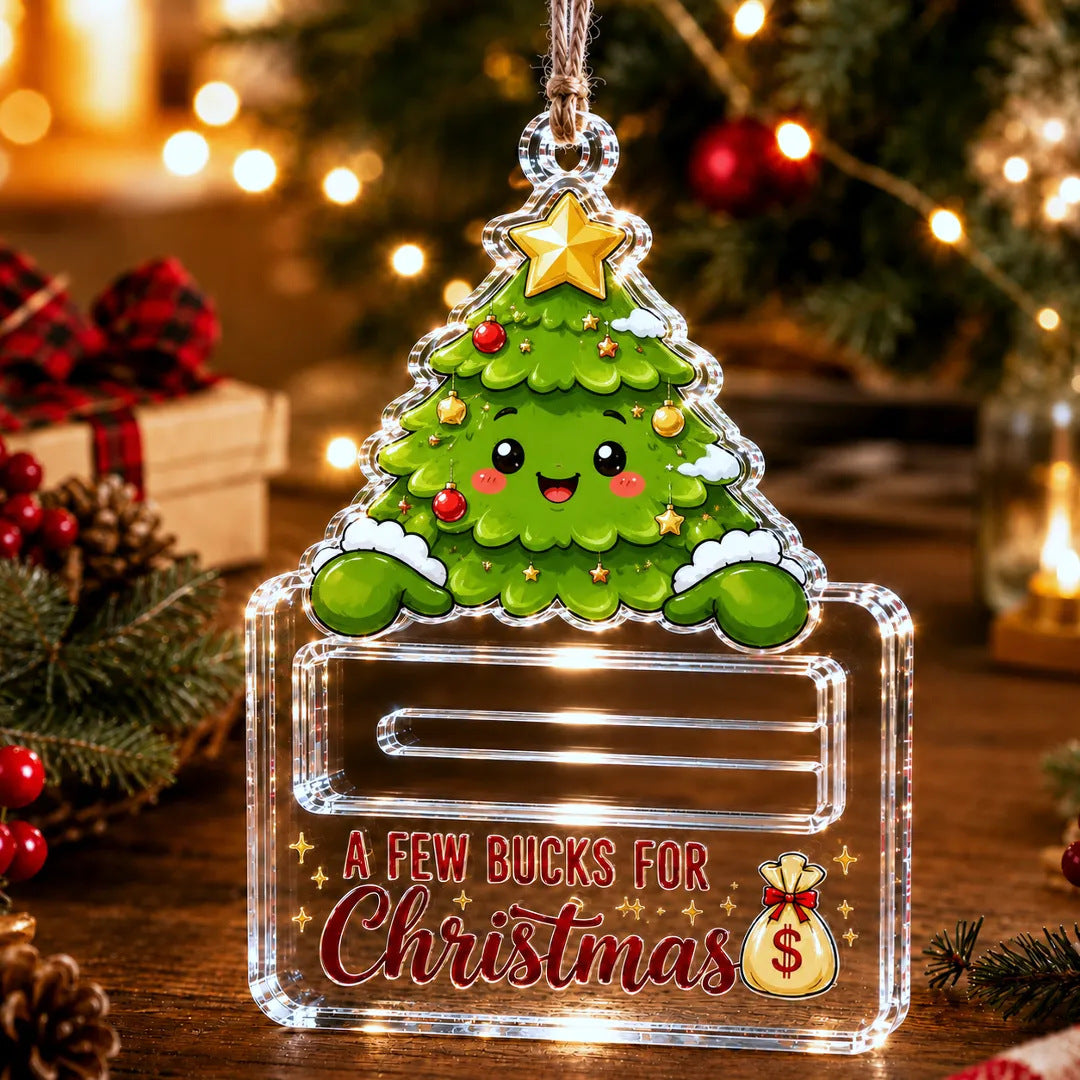 🎄Christmas Crystal Acrylic Holder Ornament