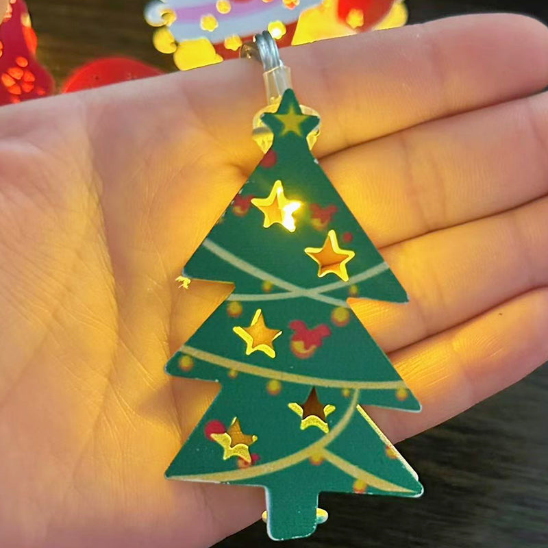 🎄 Christmas Led Iron Decorative Light String