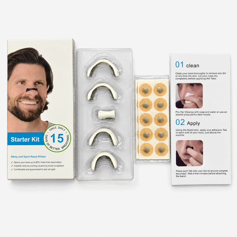 Magnetic Nasal Dilator and Nasal Patches