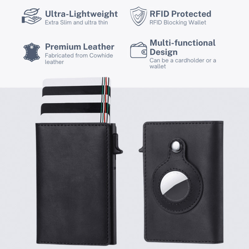 🔥Father's Day Hot Sale-Leather AirTag Wallet（Buy 2 Free Shipping）