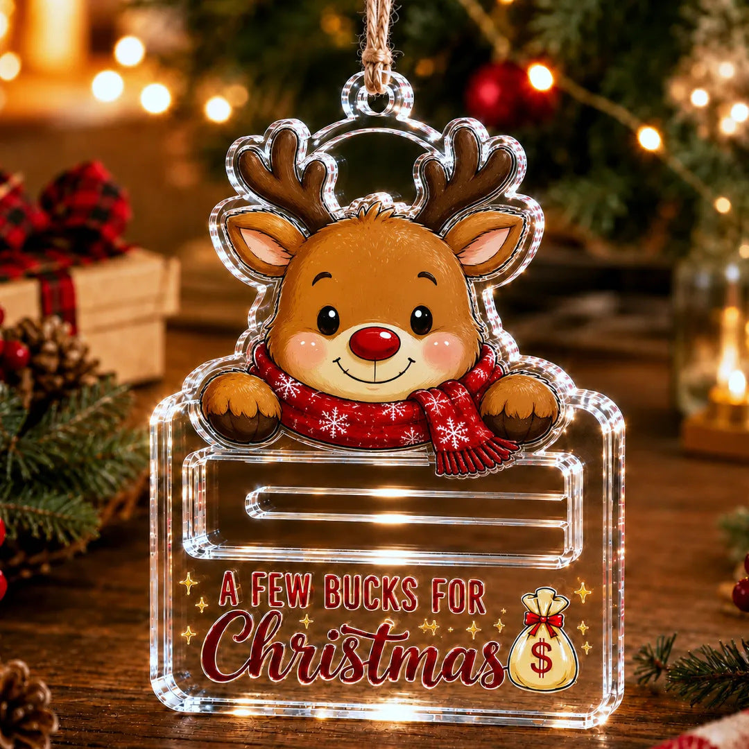 🎄Christmas Crystal Acrylic Holder Ornament