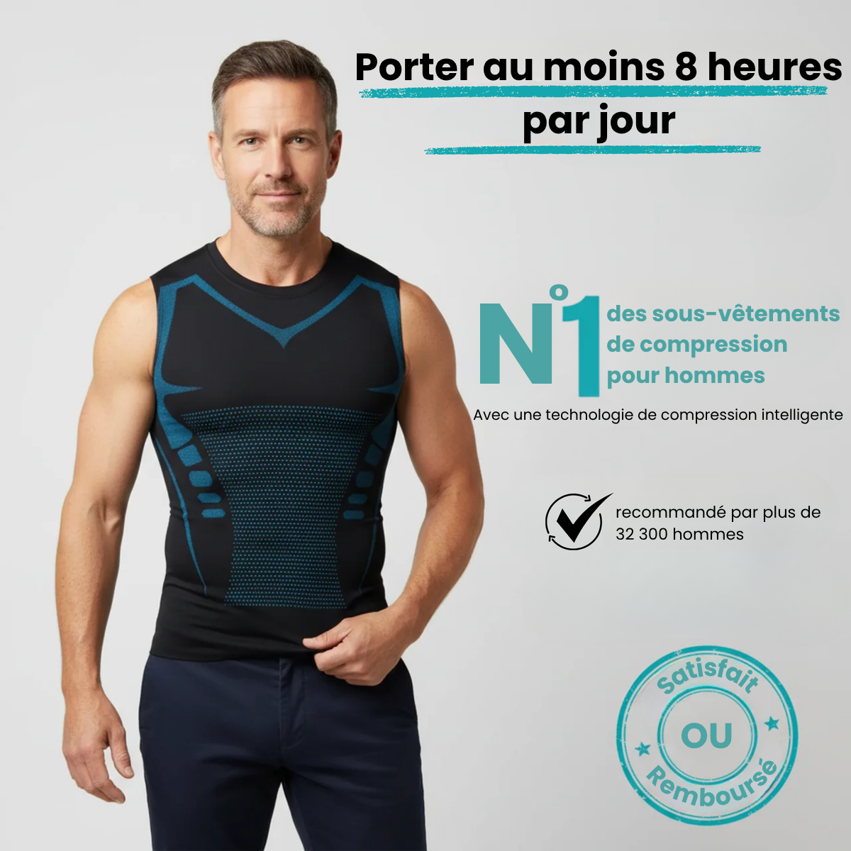⏰🔥LIMITED TIME 50% OFF!🔥50K+ SOLD! Ionic Shaping Vest – Compression, Cooling, Sleeveless, Body Contouring 💪