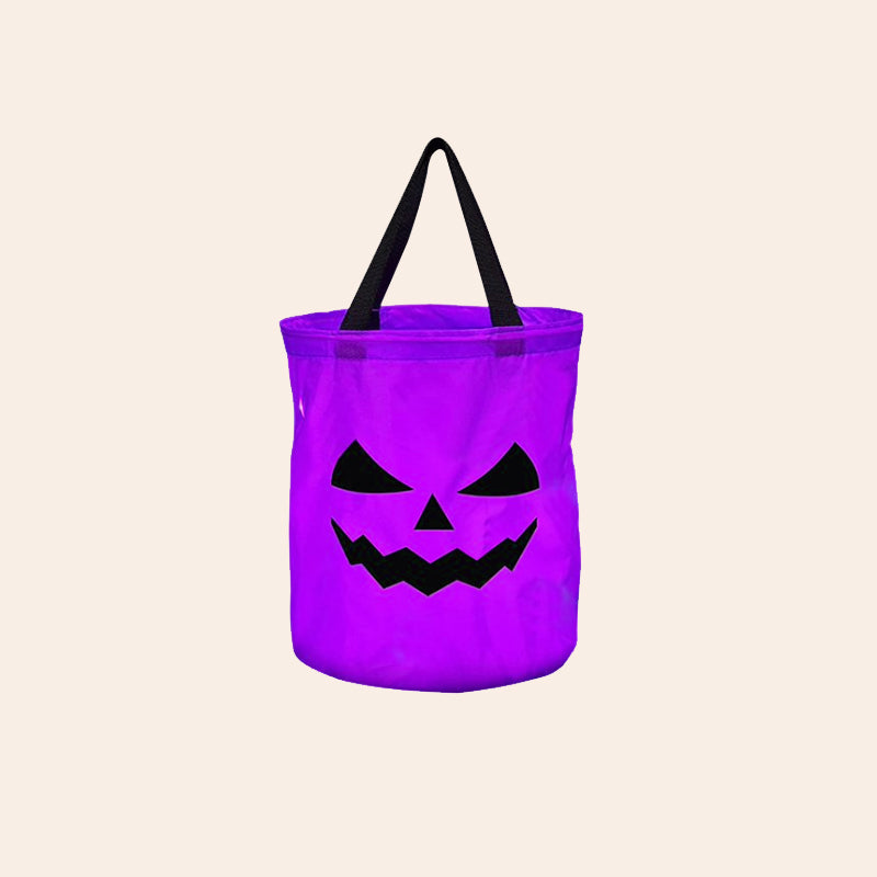 🎃 Light Up Halloween: LED Glow Trick-or-Treat Bags