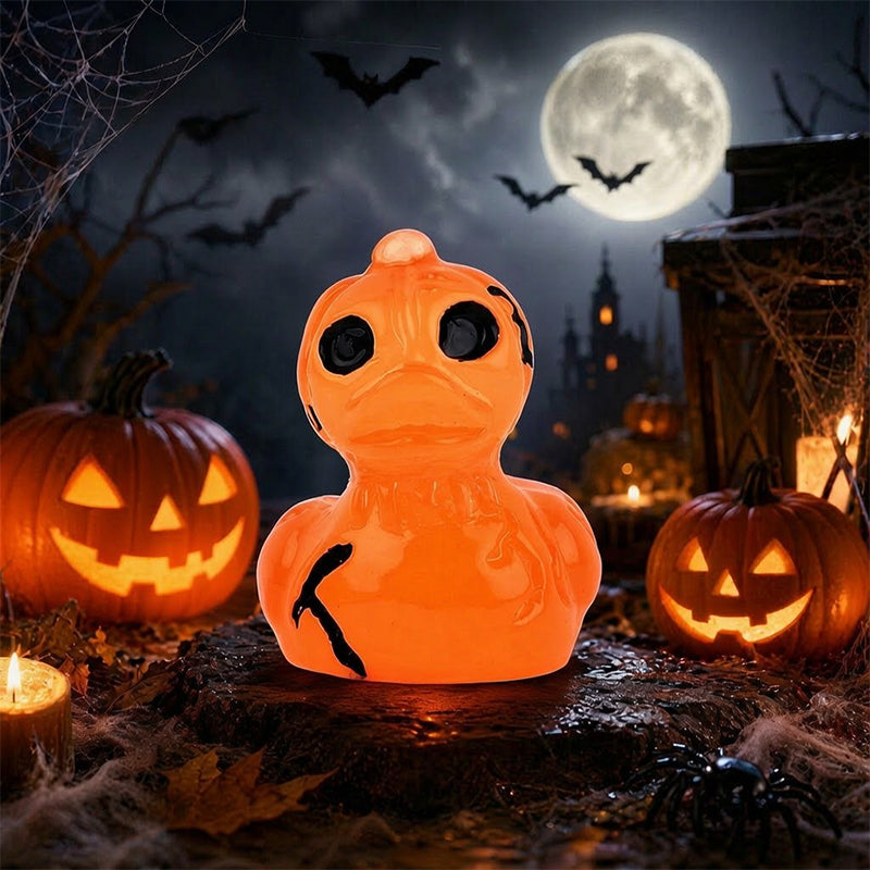 🎃🐤 Halloween Resin Mini Duckies — 12 Spooky Designs, 1‑Inch Tiny Decor