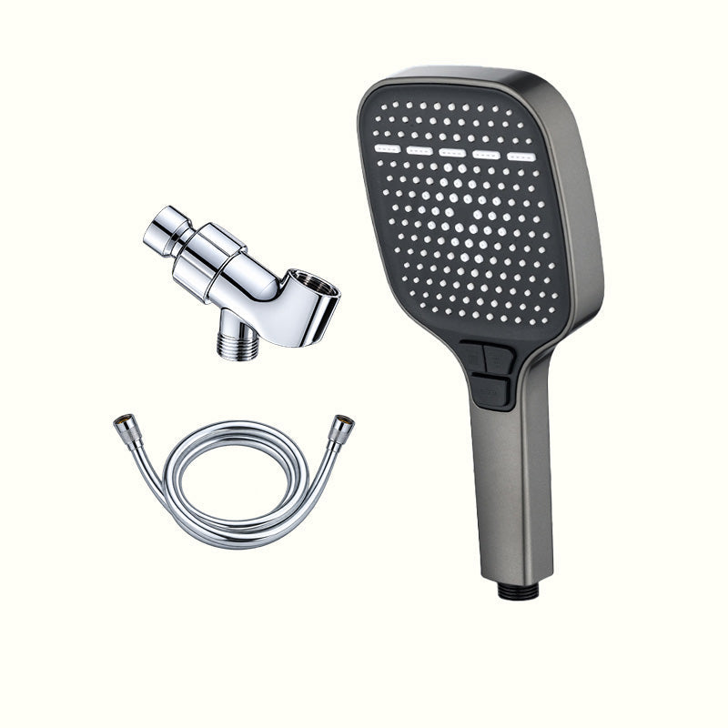 Square Air-Boosted Waterfall Handheld Shower Head 🚿