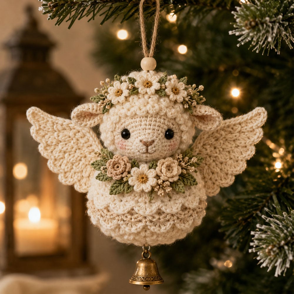 🔥Animal Angel Crochet Ornament DIY Kit