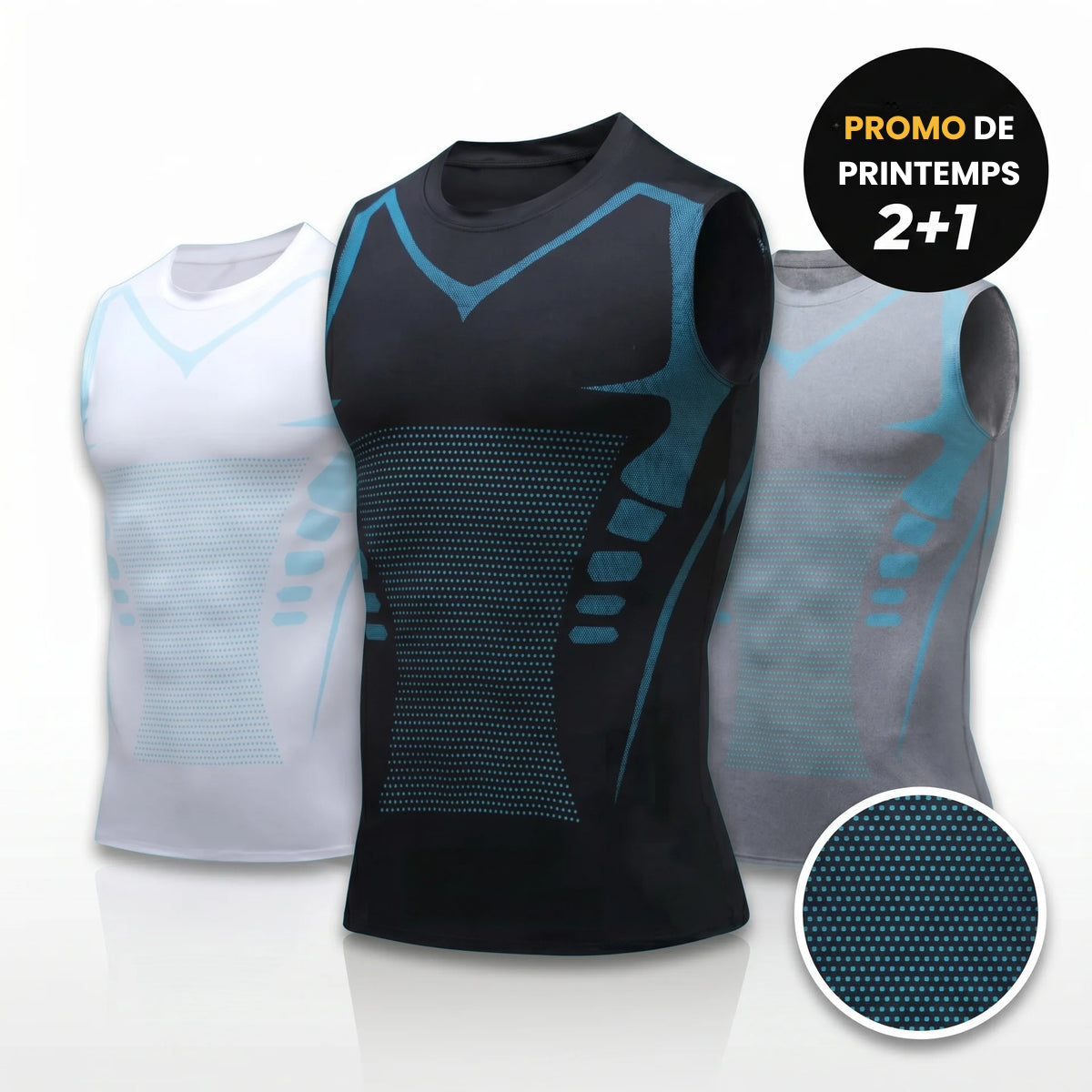 ⏰🔥LIMITED TIME 50% OFF!🔥50K+ SOLD! Ionic Shaping Vest – Compression, Cooling, Sleeveless, Body Contouring 💪