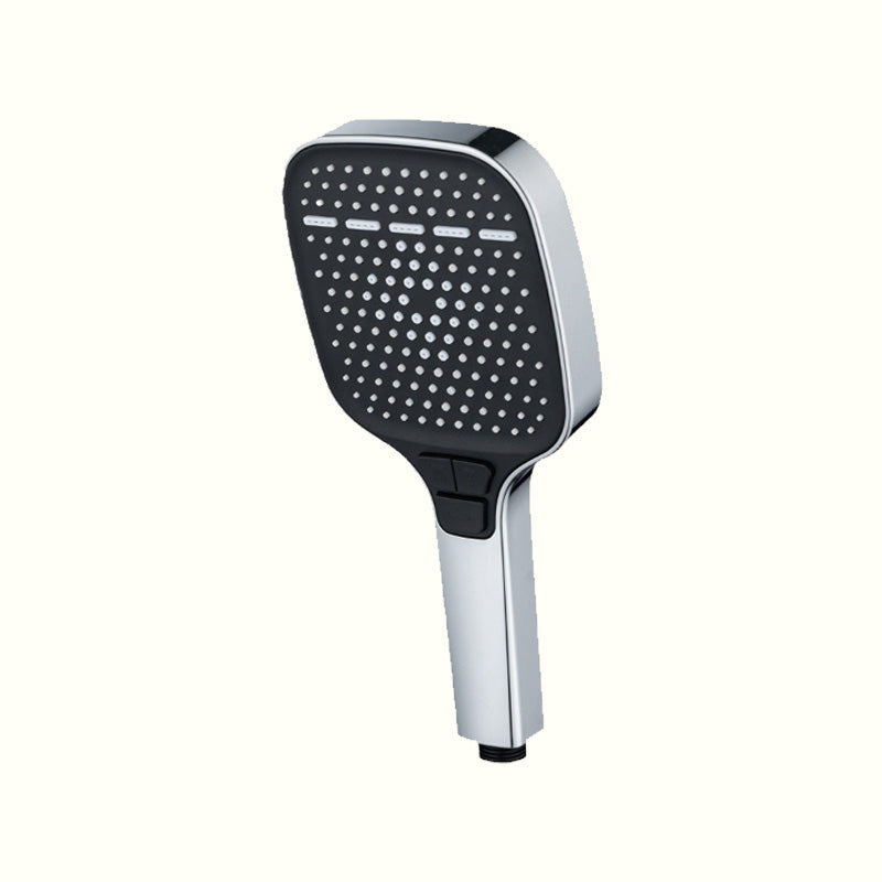 Square Air-Boosted Waterfall Handheld Shower Head 🚿