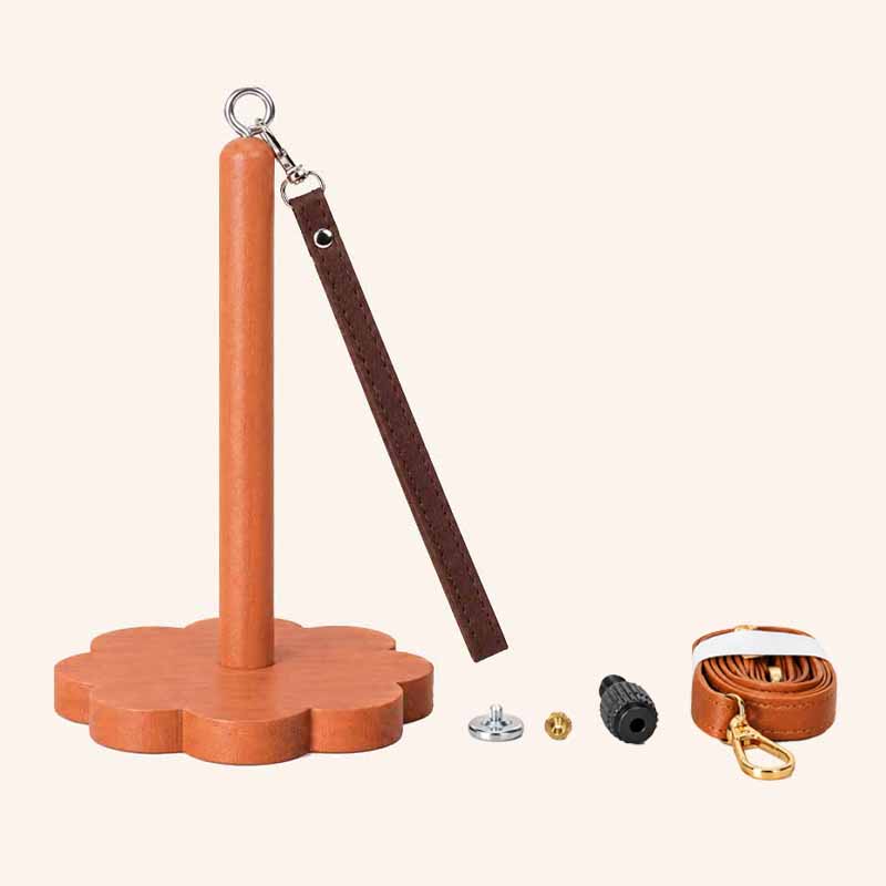 Portable Yarn Holder and Winding Stand