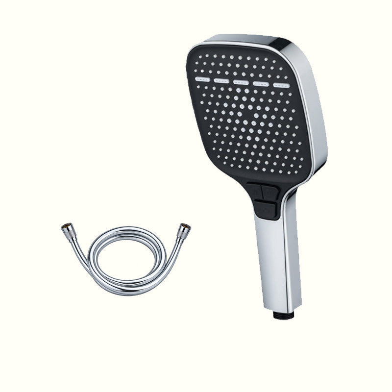 Square Air-Boosted Waterfall Handheld Shower Head 🚿