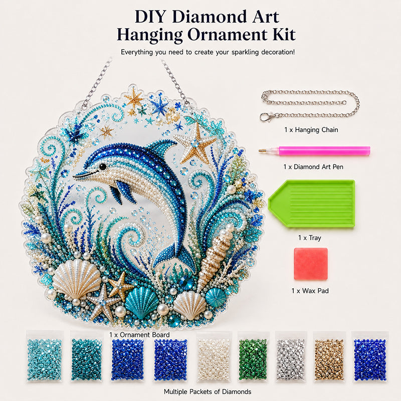 Handmade Acrylic Ocean DIY Hanging Decor