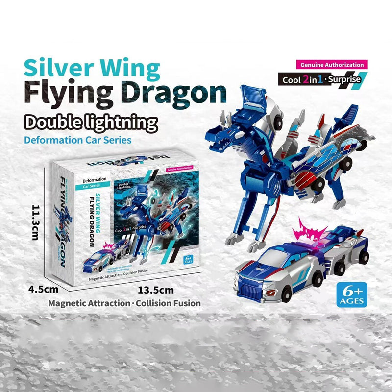 Magnetic Car Deer Dragon & Unicorn Toys
