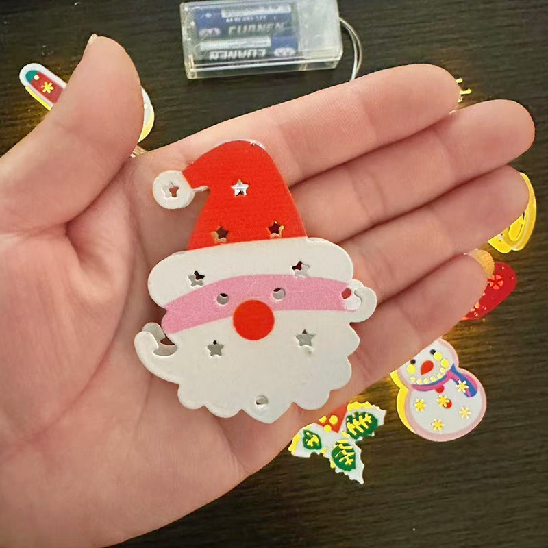 🎄 Christmas Led Iron Decorative Light String