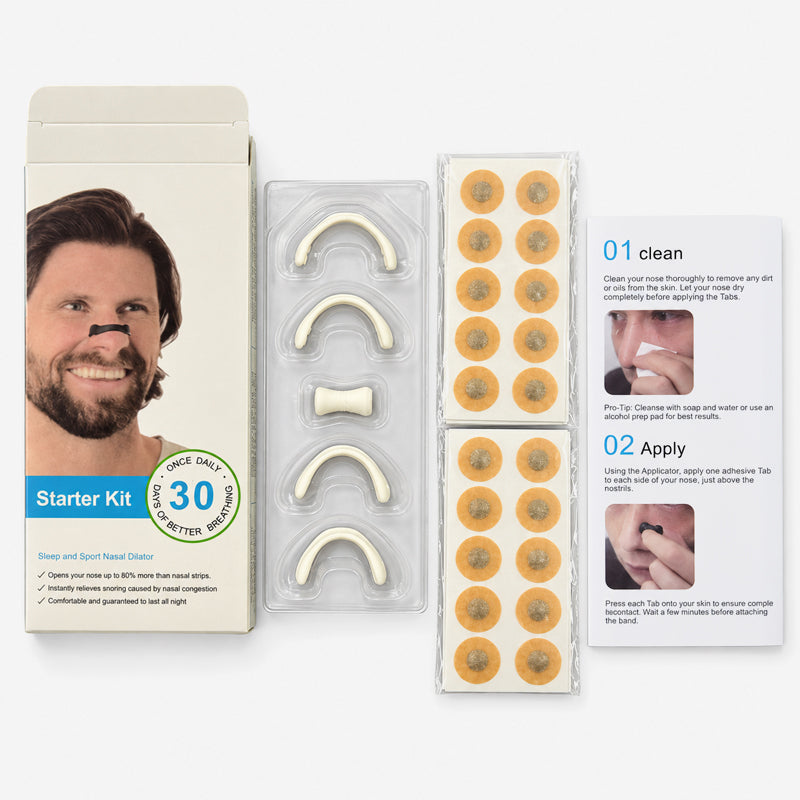 Magnetic Nasal Dilator and Nasal Patches