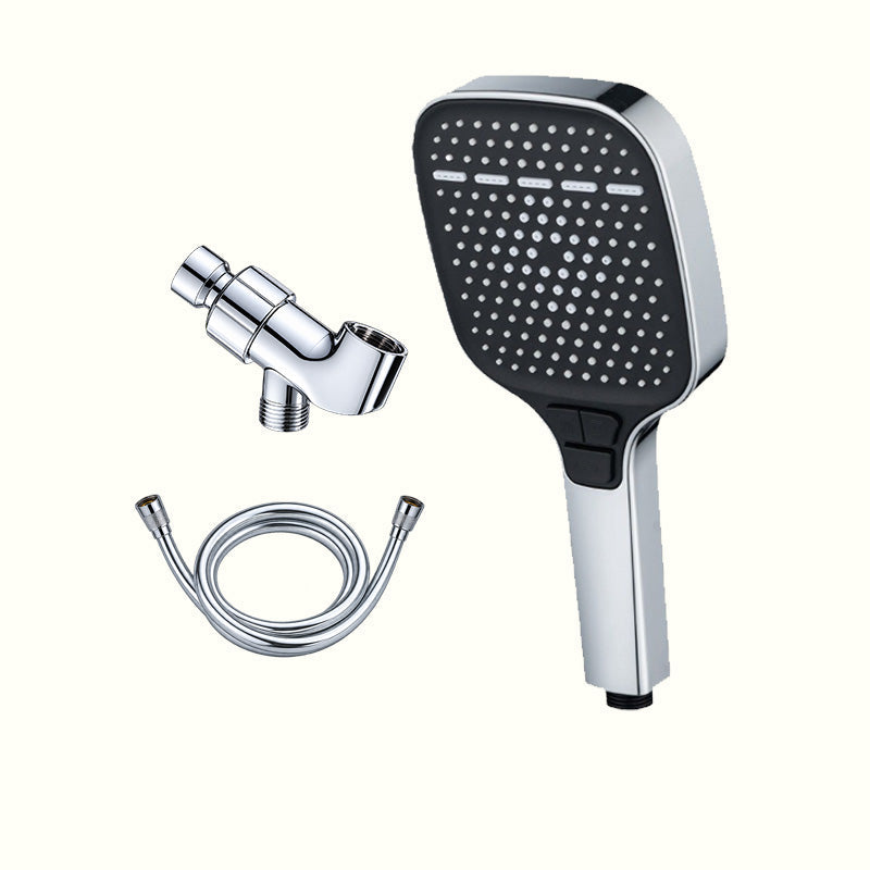 Square Air-Boosted Waterfall Handheld Shower Head 🚿