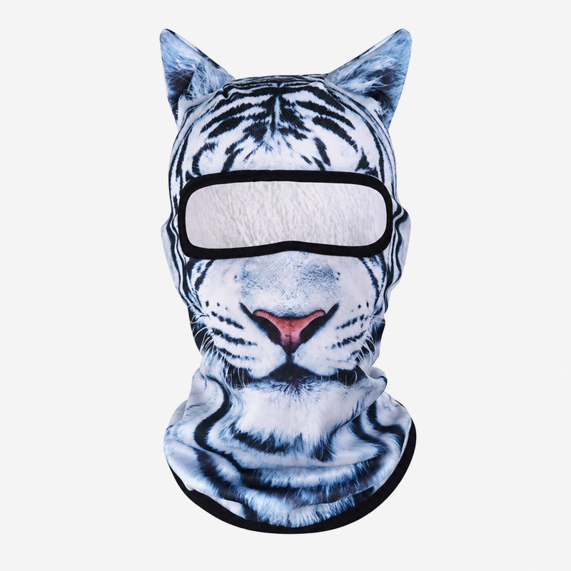 🐾 Playful Animal Print Face Cover