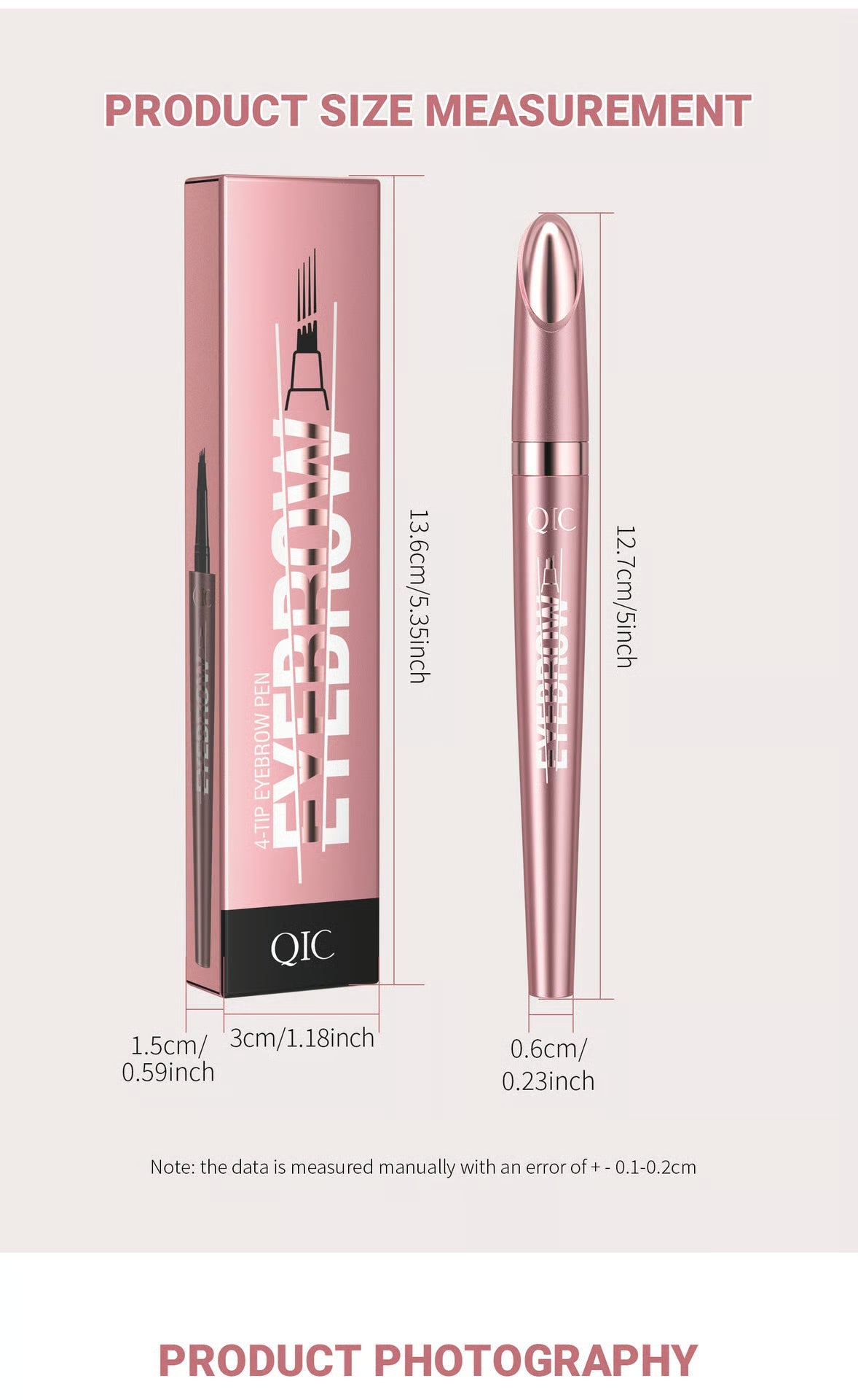 🎉BUY 1 GET 1 FREE🎁💝Waterproof Micro-Fork Eyebrow Pencil