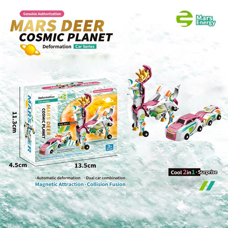 Magnetic Car Deer Dragon & Unicorn Toys