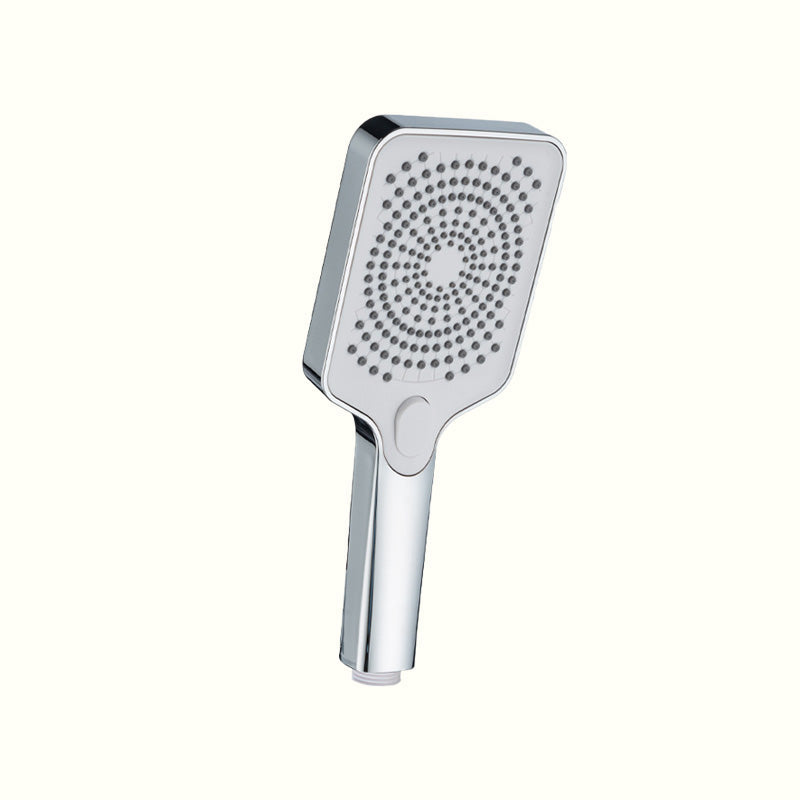 Square Air-Boosted Waterfall Handheld Shower Head 🚿