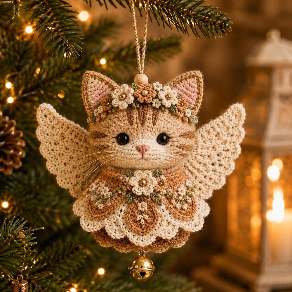 🔥Animal Angel Crochet Ornament DIY Kit