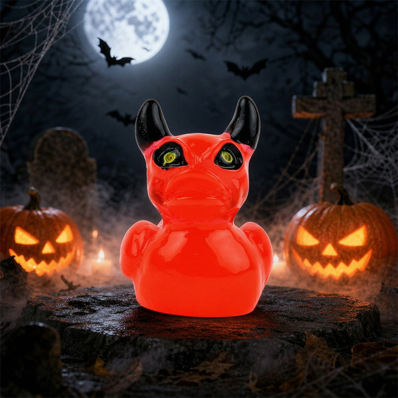 🎃🐤 Halloween Resin Mini Duckies — 12 Spooky Designs, 1‑Inch Tiny Decor