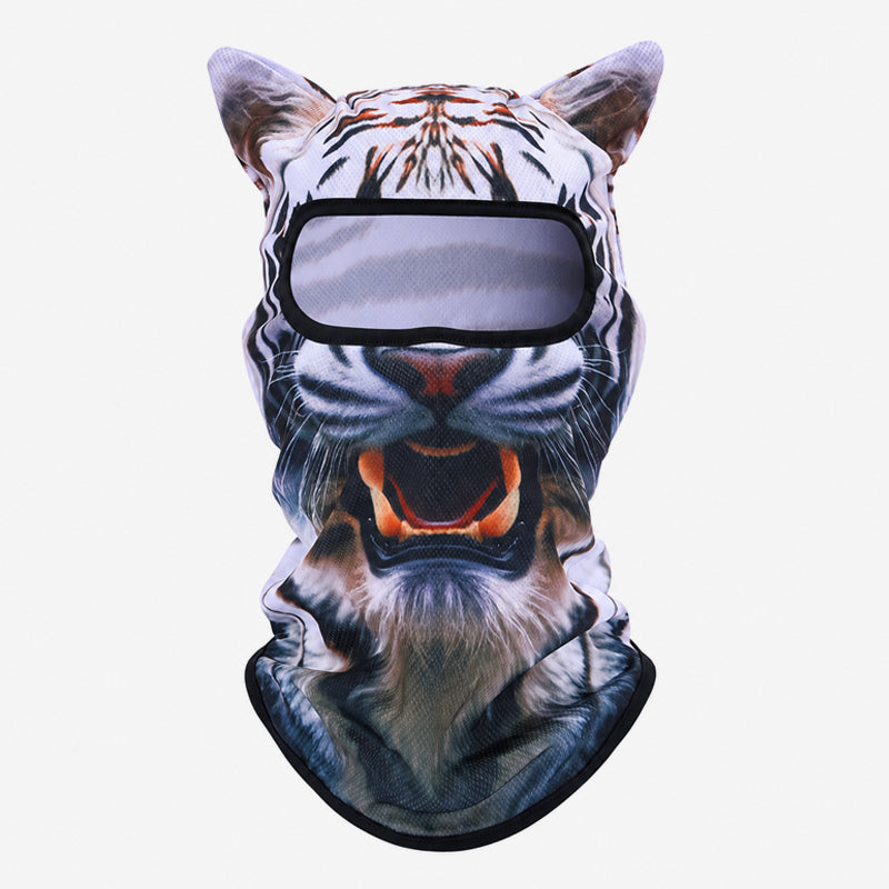 🐾 Playful Animal Print Face Cover